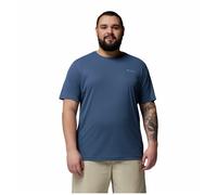 Maglietta da uomo Columbia Zero Rules™ Light SS Crew Taglia: M / Colore: blu scuro