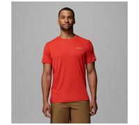 Maglietta da uomo Columbia Zero Rules™ Light SS Crew Taglia: XXL / Colore: rosso