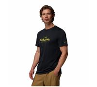 T-shirt Columbia Zero Rules Light Graphic Crew manica corta nero - XL