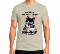 Maglietta da uomo con gatto chimico scienziato laboratorio chimica | nerd, studenti, laboratori, ricercatori, molecole, tabelle periodiche, biochimica, gatto, geek, scienze naturali, biologia