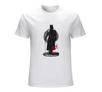 Maglietta da uomo con Jack The Ripper, film horror, colore bianco, bianco, XXL