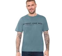 Maglietta da Uomo con Logo Stampato, Blu Lago, M
