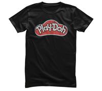 Maglietta Da Uomo Con Logotipo Retro Di Play-Doh Ufficialmente Licenziata