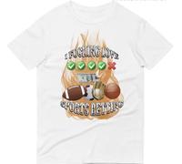 Maglietta da uomo con scritta "I Love Sports Betting Fun", divertente gioco d'azzardo Parlay PrizePicks, Nero, L