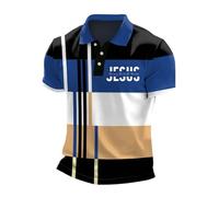 Maglietta da uomo con stampa casual, sportiva, a maniche corte, comoda, traspirante, per la primavera, l'estate, tutti i giorni, il tempo libero, Altro 4, 3XL
