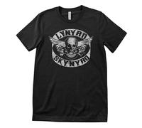 Maglietta Da Uomo Con Toppa Biker Lynyrd Skynyrd Ufficialmente Licenziata