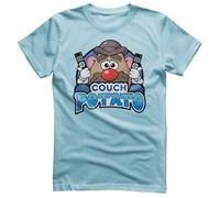 Maglietta Da Uomo Couch Potato Ufficialmente Licenziata Mr Potato Head