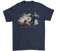 Maglietta Da Uomo Divertente Per Papà Che Porta A Passeggio Il Cane 100% Cotone