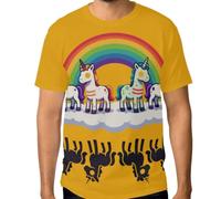 Maglietta da uomo elasticizzata, top grafico personalizzato resistente alle grinze dalla S alla 3XL, Zombie Fantasy Creatura Apocalisse Creature Halloween Zombi, XL