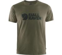 T-shirt Fjällräven Logo manica corta verde - L