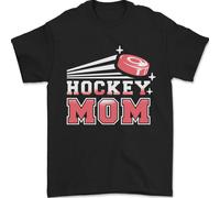 Maglietta Da Uomo Ice Hockey Mom Festa Della Mamma 100% Cotone