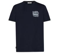 Maglietta da uomo Icebreaker Men Merino 150 Tech Lite SS Tee Evolving Layers Taglia: L / Colore: blu scuro