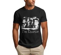 Maglietta da Uomo I'm Charlie in Omaggio all'eroe Charlie Kirk