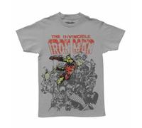 Maglietta Da Uomo Iron Man Invincibile Avengers Marvel Comics Licenziata