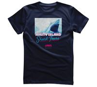 Maglietta Da Uomo JAWS - Tour Degli Squali Di Amity Island In Licenza Ufficiale