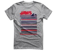 Maglietta Da Uomo JAWS Ufficialmente Licenziata - Con Codice A Barre
