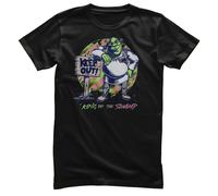 Maglietta Da Uomo King Of The Swamp - KEEP OUT - Ufficialmente Licenziata Shrek