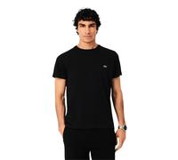 Lacoste T-shirt TH6709 Cotone Pima Girocollo Manica corta Nero Uomo L