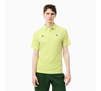 Maglietta da uomo Lacoste Roland Garros Performance Short Sleeved Ribbed Collar Shirt Sencha XL
