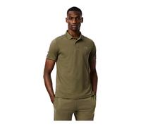 Maglietta da uomo Lacoste Ultra-Dry UPF30 Logo Stripe Sport Polo Olive XXL