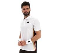 Polo da tennis da uomo Lotto Tech VI D1 - bright white - Bianco (S)