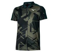 Maglietta da uomo Mizuno Daybreakers Shadow SS Polo M Black Grape Leaf M