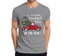 Maglietta da uomo "Most Wonderful Time of the Year - Christmas Gift Christmas", Grigio, S
