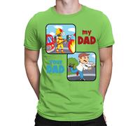 Maglietta da uomo My Dad's An Engineer What's Your Dad's Superpower Father Day