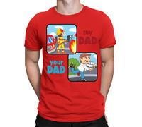 Maglietta da uomo My Dad's An Engineer What's Your Dad's Superpower Father Day