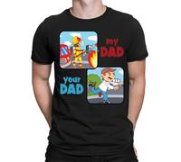 Maglietta da uomo My Dad's An Engineer What's Your Dad's Superpower Father Day