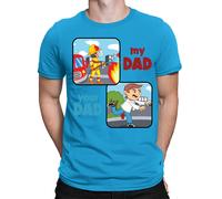 Maglietta da uomo My Dad's An Engineer What's Your Dad's Superpower Father Day