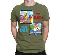 Maglietta da uomo My Dad's An Engineer What's Your Dad's Superpower Father Day