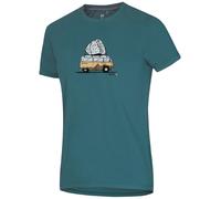 Maglietta da uomo Ocún Classic T Men Bus-Stone Taglia: XL / Colore: turchese