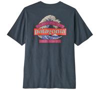 Maglietta da uomo Patagonia Great Waves Responsibili-Tee Taglia: XL / Colore: blu scuro