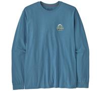 Patagonia - L/S Great Waves Responsibili-Tee - Maglia a manica lunga XL blu