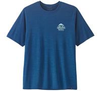 Maglietta da uomo Patagonia Men's Capilene Cool Daily Shirt - Great Waves Taglia: XL / Colore: blu
