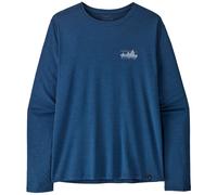 Maglietta da uomo Patagonia M's L/S Cap Cool Daily Shirt - '73 Skyline Taglia: L / Colore: blu
