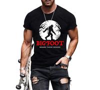 Maglietta da uomo per Halloween, a maniche corte, con grafica animale, top estivo alla moda per feste di Halloween, Nero , L