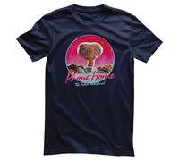 Maglietta Da Uomo Retro Con Licenza Ufficiale E.T. - Phone Home