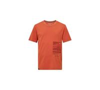Maglietta da uomo salewa eagle cover marrone