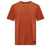 Salewa Eagle Logo Patch T-Shirt M S/S Tee, Bombay Brown, M Uomo