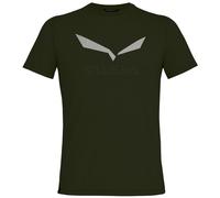 Salewa Maglietta da Uomo con Logo Solido Dry M