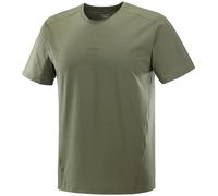 Maglietta da uomo Salomon Trackline SS Tee Taglia: L / Colore: verde