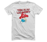 Maglietta Da Uomo 'This Is My Lazy' Ufficialmente Licenziata I Puffi - I Puffi