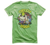 Maglietta Da Uomo Ufficialmente Licenziata Shrek - Il Tizio Verde