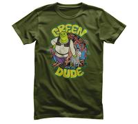 Maglietta Da Uomo Ufficialmente Licenziata Shrek - Il Tizio Verde