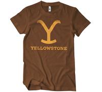 Maglietta Da Uomo Ufficialmente Licenziata Yellowstone Taglie S-XXL