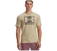 Maglietta da uomo Under Armour ABC Camo Boxed Logo SS Taglia: XL / Colore: marrone chiaro