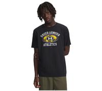 Maglietta da uomo Under Armour M 60/40S Armor Globe Ss Taglia: XL / Colore: nero/bianco