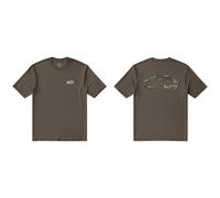 Maglietta da uomo Vans Double Standard Fill SS Tee Taglia: M / Colore: marrone